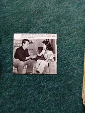 Gs7 Ephemera 1950s film Picture Richard conte and wife 