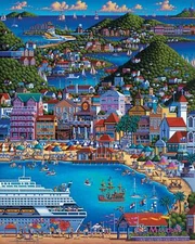 Jigsaw puzzle International Sint Maarten Saint Martin Netherlands 500 piece NEW