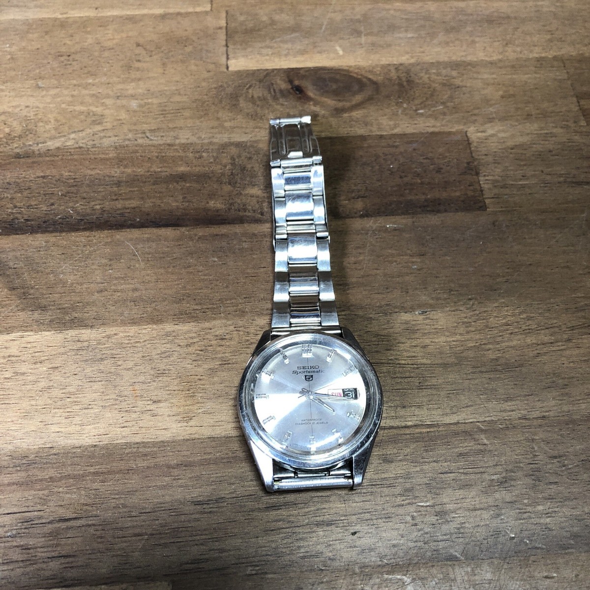 Vintage 1966 JAPAN SEIKO SPORTSMATIC5 6619-9010 21Jewels