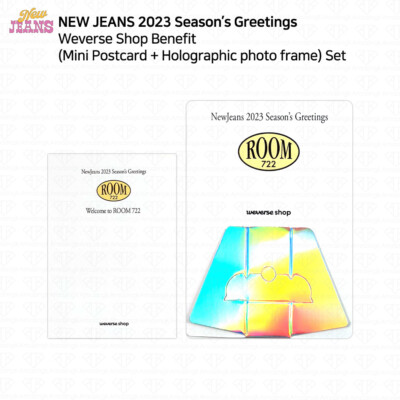 New Jeans 2023 Season's Greetings Year Poster Weverse Shop Benefit