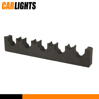 Black Foam Gun Rack For Gun Storage with Hook Strip Cabinet Mount Gun Holder