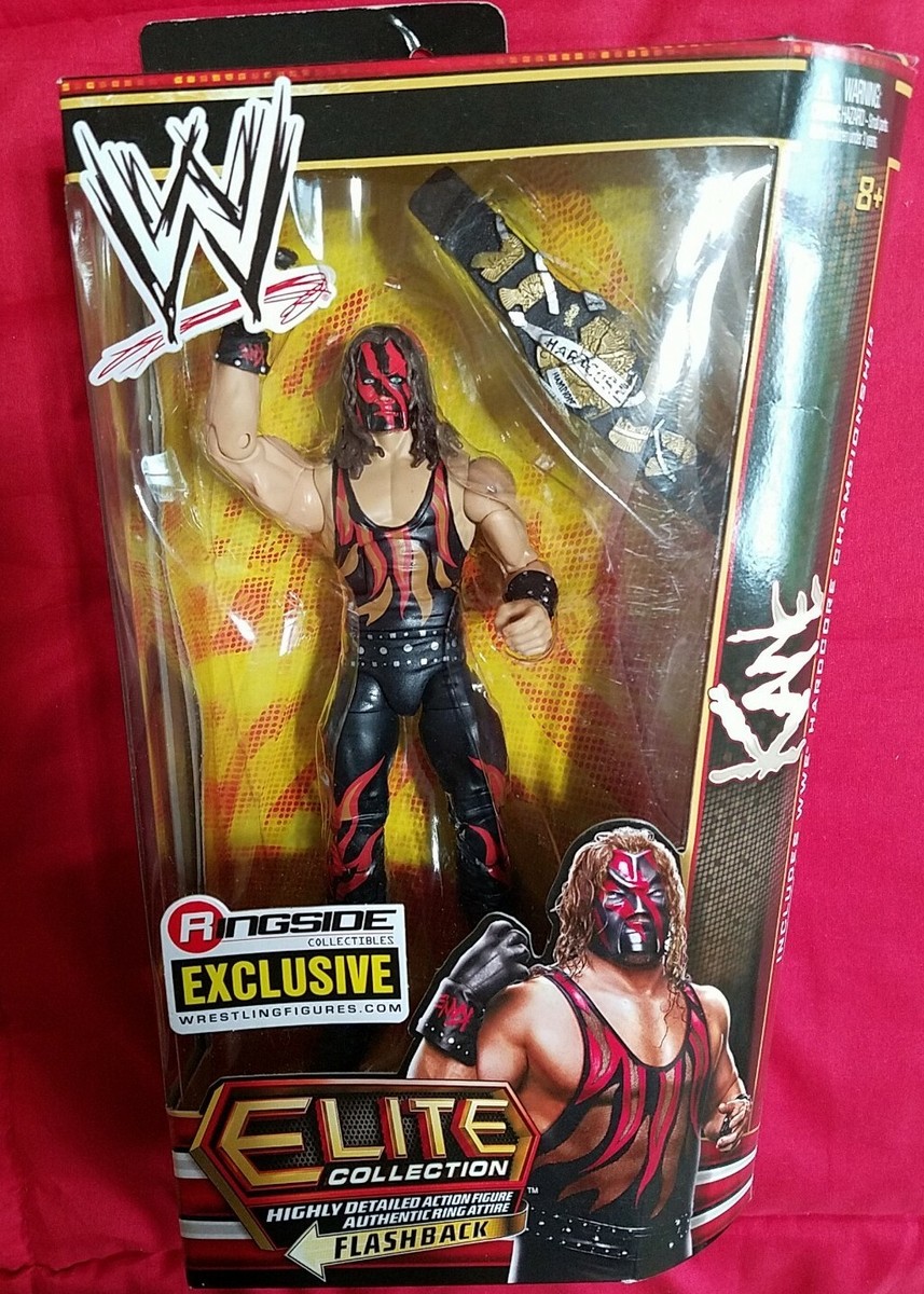 BRAND NEW Elite Ringside Exclusive Kane with Hardcore