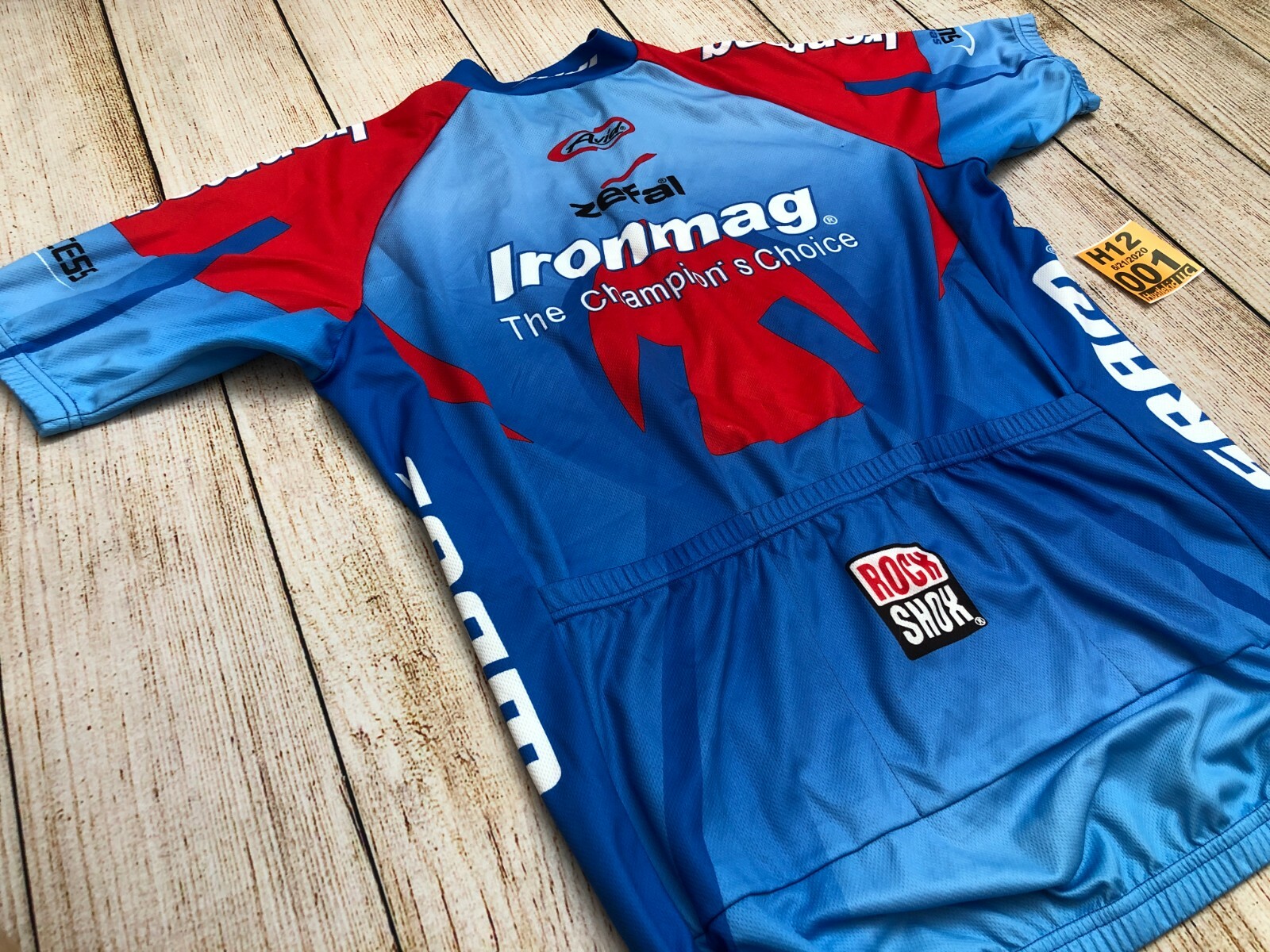 Michelin Tioga Ironmag Champion TruVativ Bicycle Cycle Bike Jersey Men's XLarge