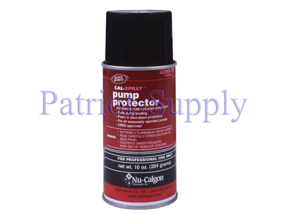 Nu-Calgon 4299-T8 Pump Protector Spray 10oz Aerosol Can