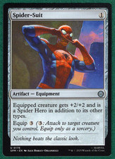 Spider-Suit - Marvel's Spider-Man (SPM) #176 - Magic: The Gathering MTG Card