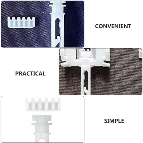 Set 2 Pezzi Accessori Pullax Tende Verticali Finestre Ricambi Riparazione - Foto 9 di 12
