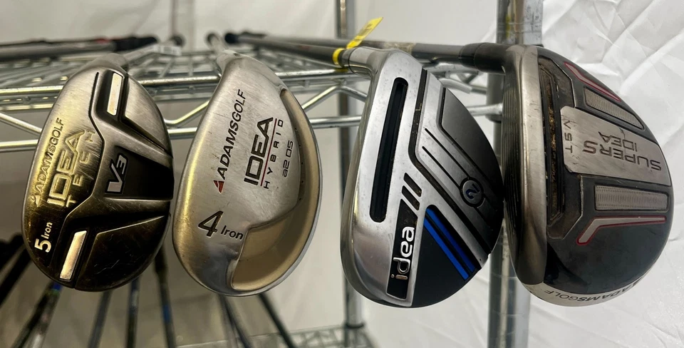 Lote al por mayor de 40 palos de golf - híbridos y maderas Adams Foto 2 de 4