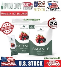 Bravenly Global BALANCE Factory Sealed Berry Flavor Powder 30 Servings🍓