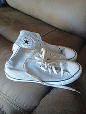 Converse Chuck Taylor All Star High Top Men’s 7.5 Wo 9.5 'Grey White 166705F 