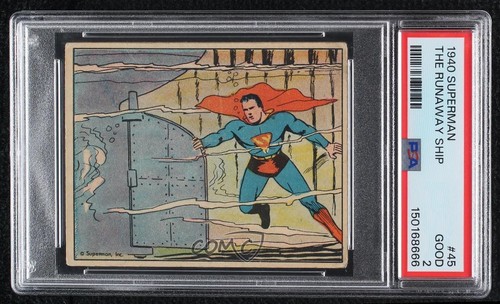 1940 Gum Inc Superman #45 The Runaway Ship