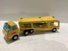 Tonka tin plate vintage Artic Car Transporter - yellow (C65)