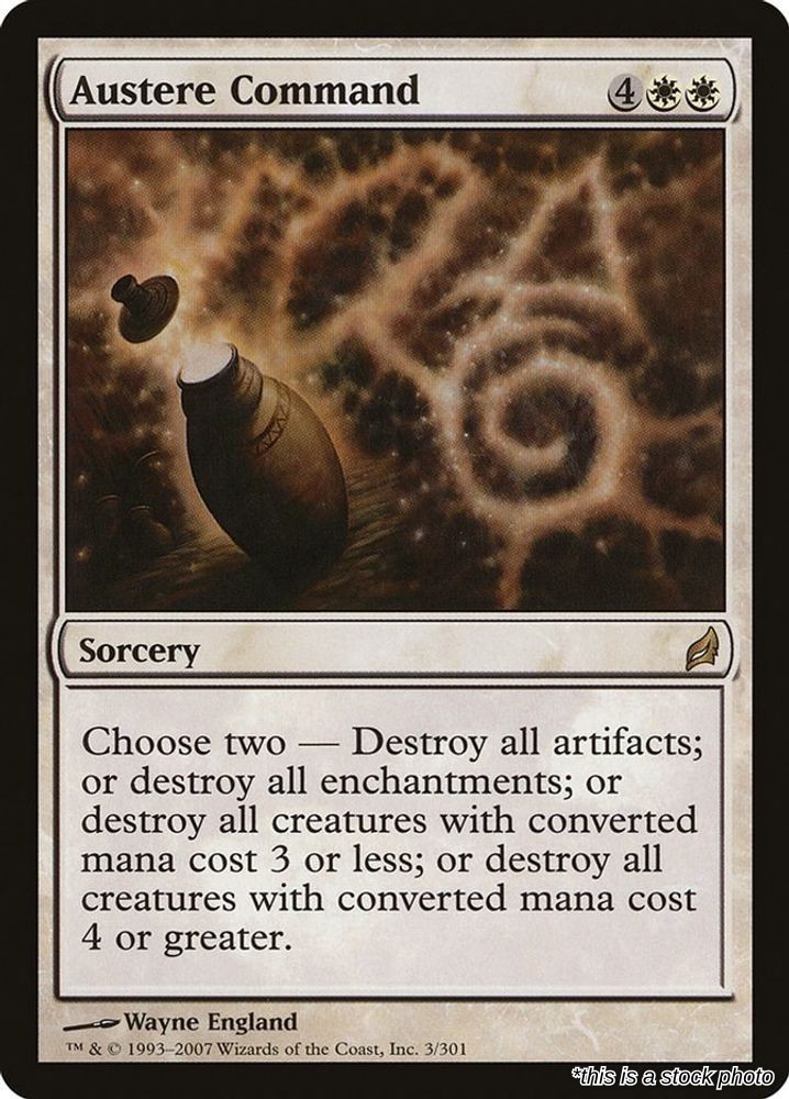 Magic: Austere Command [LRW - 3] - Damaged