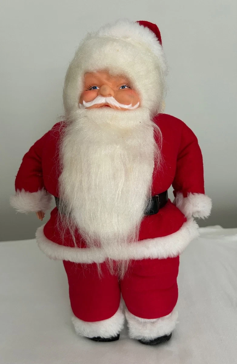Vintage Rubber Santa for sale | eBay