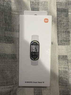 Xiaomi Smart Band 10 Silver White AMOLED Fitness Tracker Brand New