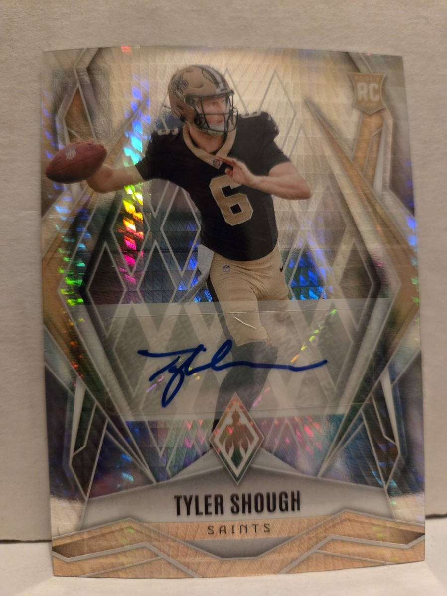 Tyler Shough 2025 Panini Phoenix #169 Hyper Prizm Auto SP Rookie
