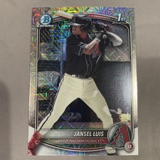 JANSEL LUIS 2025 BOWMAN CHROME #BCP-84 1ST PROSPECT MEGA BOX REFRACTOR (A)