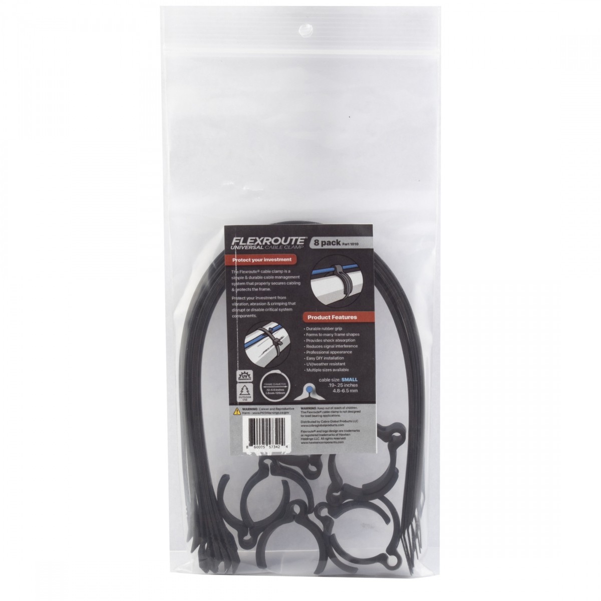 Кабельные направляющие Cobra FlexRoute SM 4,8-6,5 мм | Гибкий рези композит