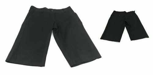 Womens Black Bermuda Shorts Casual Summer - Picture 10 of 11