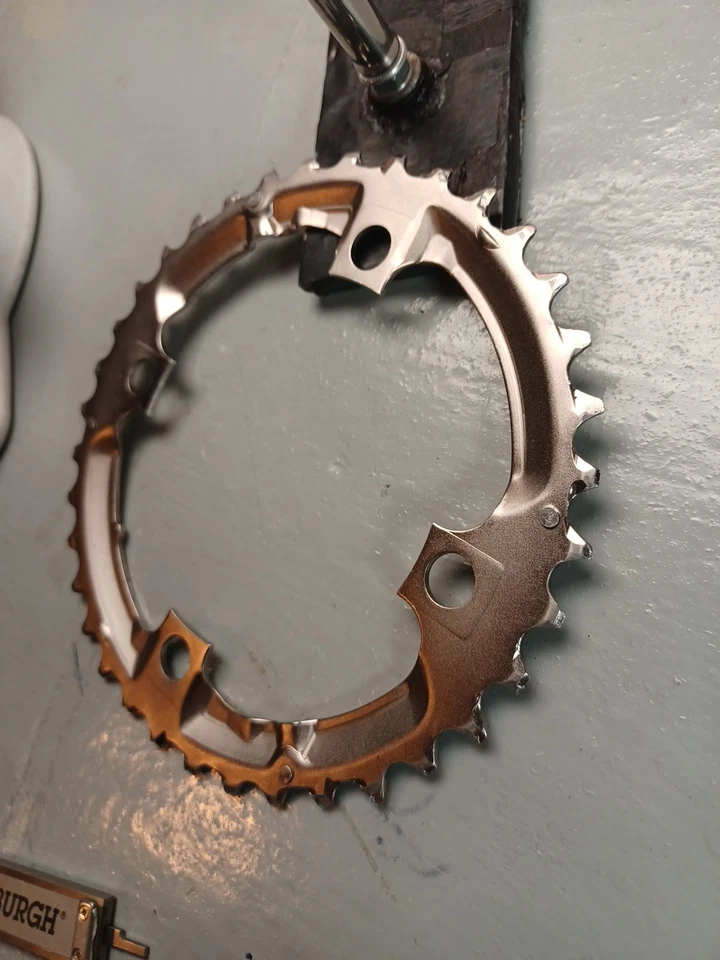 Shimano 36T SG-X Middle Chainring M9 U-36 4-Bolt 104BCD XTR - Image 3 of 4