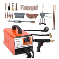 Stud Welder Dent Repair Kit with Display, Dent Puller Welder 0-3KW, 110V Spot 