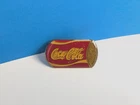 Coke Coca Cola Soda Can Pin vintage from the 80's Enamel Lapel Hat Tac