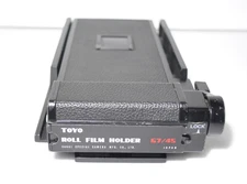 Toyo 67/45 Roll Film Holder for 4x5 Camera 6x7 Film Back from Japan