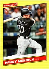 DANNY MENDICK 2020 DONRUSS SP YELLOW VARIATION #248   (BLOWOUT)