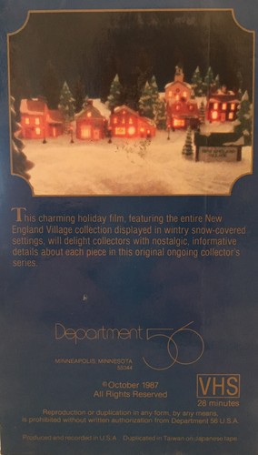 Dept 56 New England Village Rooster Weather Vane Ornament W/VHS Tape Christmas - Picture 3 of 6