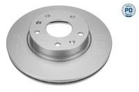 2X Meyle 53-15 521 0008/PD Bremsscheibe FüR Land Rover