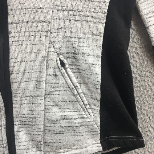 Avalanche Hoodie Jacket Womens L Gray Zip Up Long Sleeve Hooded Pockets Casual - Picture 5 of 16