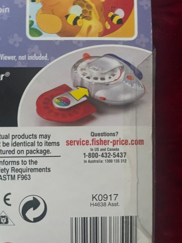 Juego de 3 carretes Disney Winnie the Pooh High Flying Adventure Super Sounds View-Master - Imagen 10 de 10