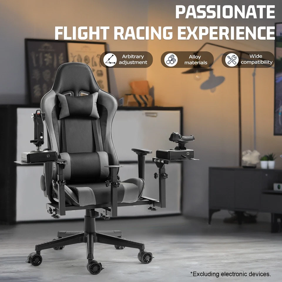 Marada Joystick/Hotas Chair Mount Adjustable Fit Thrustmaster A10C Logitech G29 - Image 3 of 4