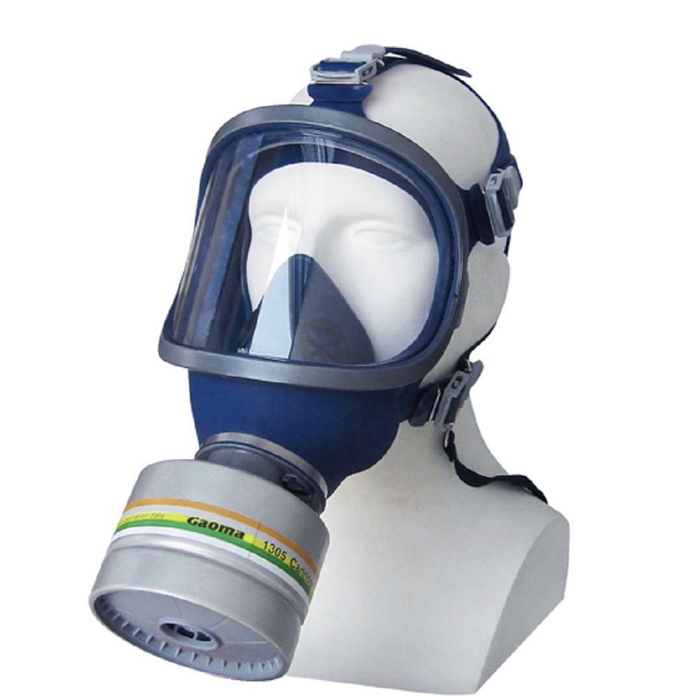 40mm Filter Canister Full Face Gas Mask Facepiece Respirator Painting