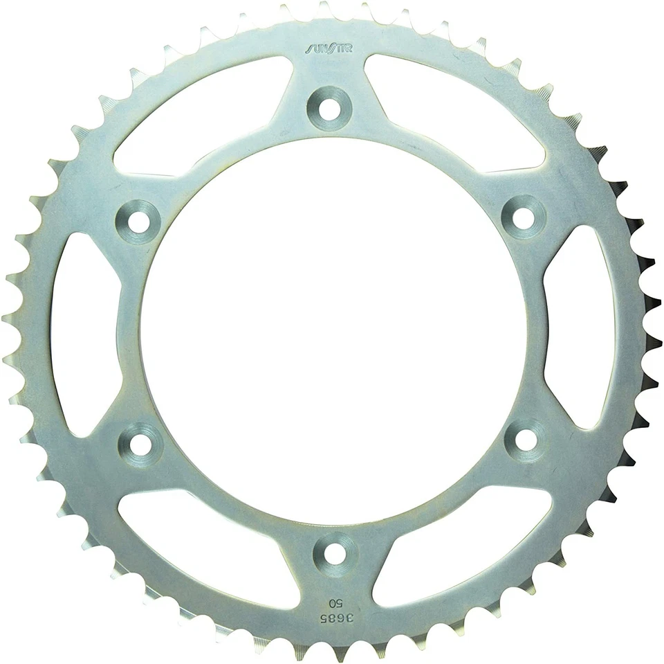 Piñón trasero de acero Sunstar parte # 2-368550 50 dientes tamaño cadena 520 NUEVO Foto 3 de 3