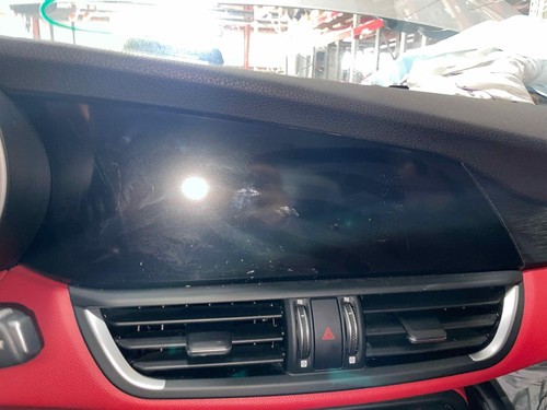 2019 Alfa Romeo Giulia Information Display Screen Panel Front OEM 503490002216 - Picture 10 of 10