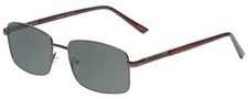 Enhance BIG TALL EN4053 Men Polarize Sunglass Choose Lens Color Shiny Brown 61mm