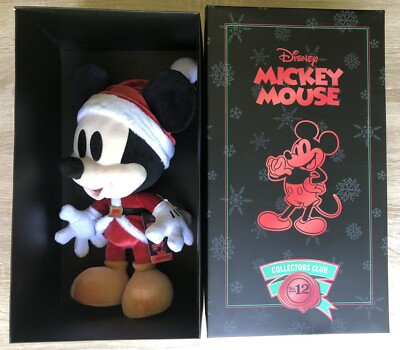 Disney Mickey Mouse Collectors Club No 12 Santa Edition Simba Limitiert X-Mas