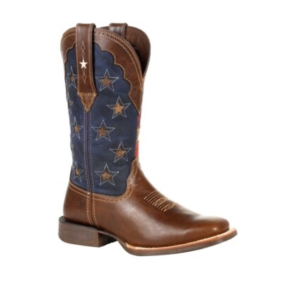 Durango  Ladies Rebel Vintage Flag Western Boots DRD0393