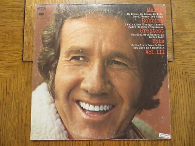 Marty Robbins' Greatest Hits Vol. III - 1971 - Columbia C 30571 Vinyl LP VG/VG+!