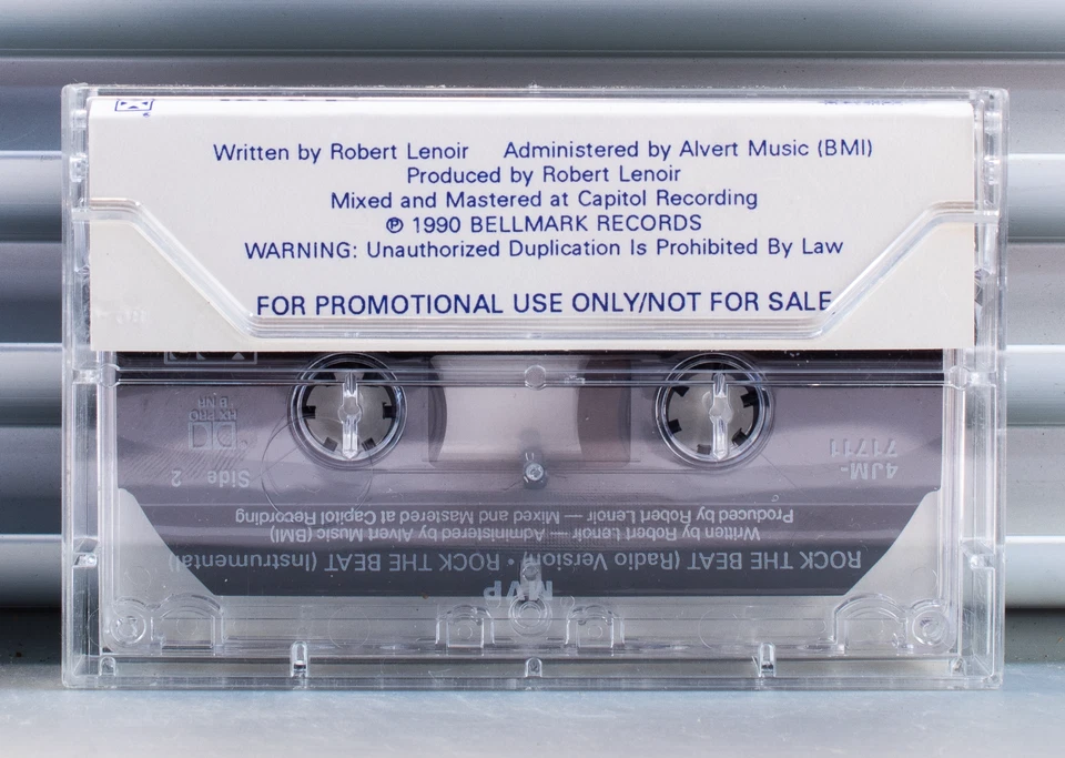 RARE PROMO MVP CASSETTE TAPE Rock the Beat hip hop 1990 instrumental RAP - Image 2 of 2