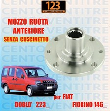 MOZZO RUOTA ANTERIORE SENZA CUSCINETTO FIAT DOBLO' FIORINO STRADA PICK-UP