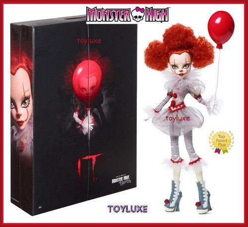 Mattel-Creations-Monster-High-IT-Pennywise-Clown-Limited-Edition-Collector-Doll