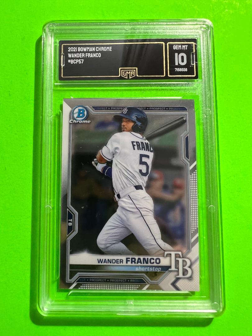 Wander Franco Jail 2020 Bowman Chrome Prospects RC #BCP-1 Wander