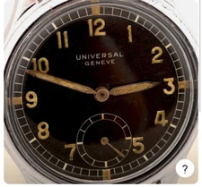 Vintage Universal Geneve Watch with 12 months full warranty included