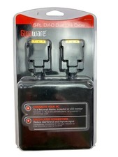 Gigaware 26-1119 Dual Link Cable; CONN. 6-Ft. DVI-D,DVI-H, PC, LC-MONITOR