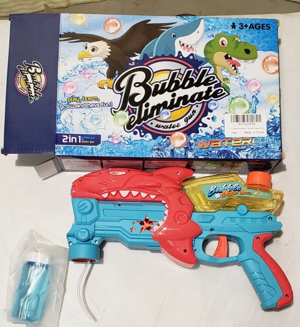 Bubble water gun deals
