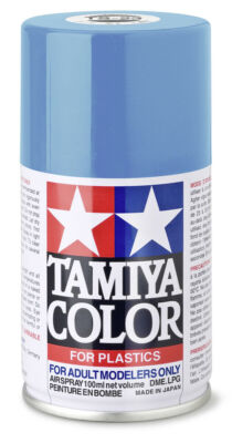 85023 Tamiya TS23 Hellblau glänzend, Spray Farbe, Plastikmodellbau, GMK Qualität
