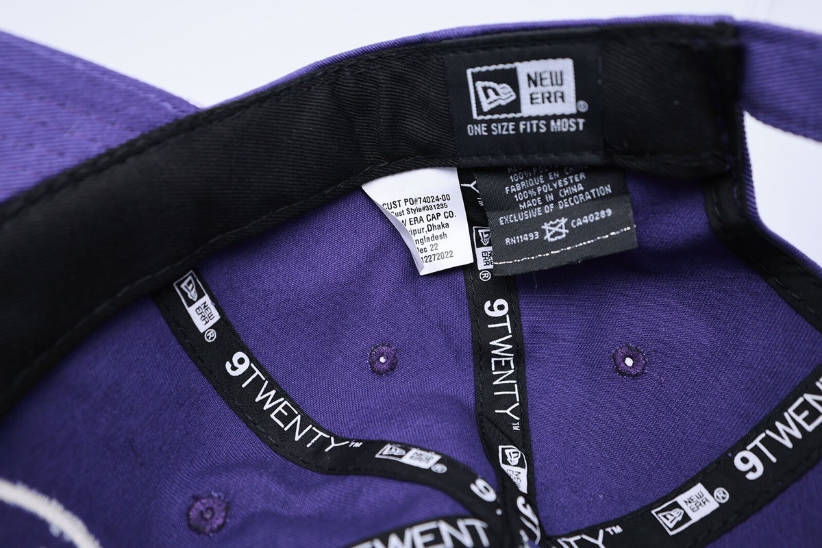 Stussy x New Era SS Link 9Twenty Cap Purple | eBay