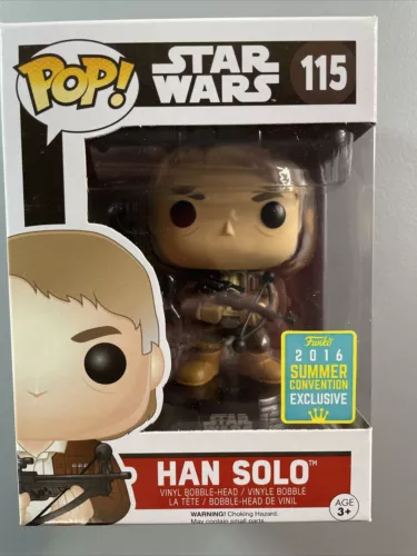 Funko Star Wars  HAN SOLO #115 2016 Summer Con Exclusive