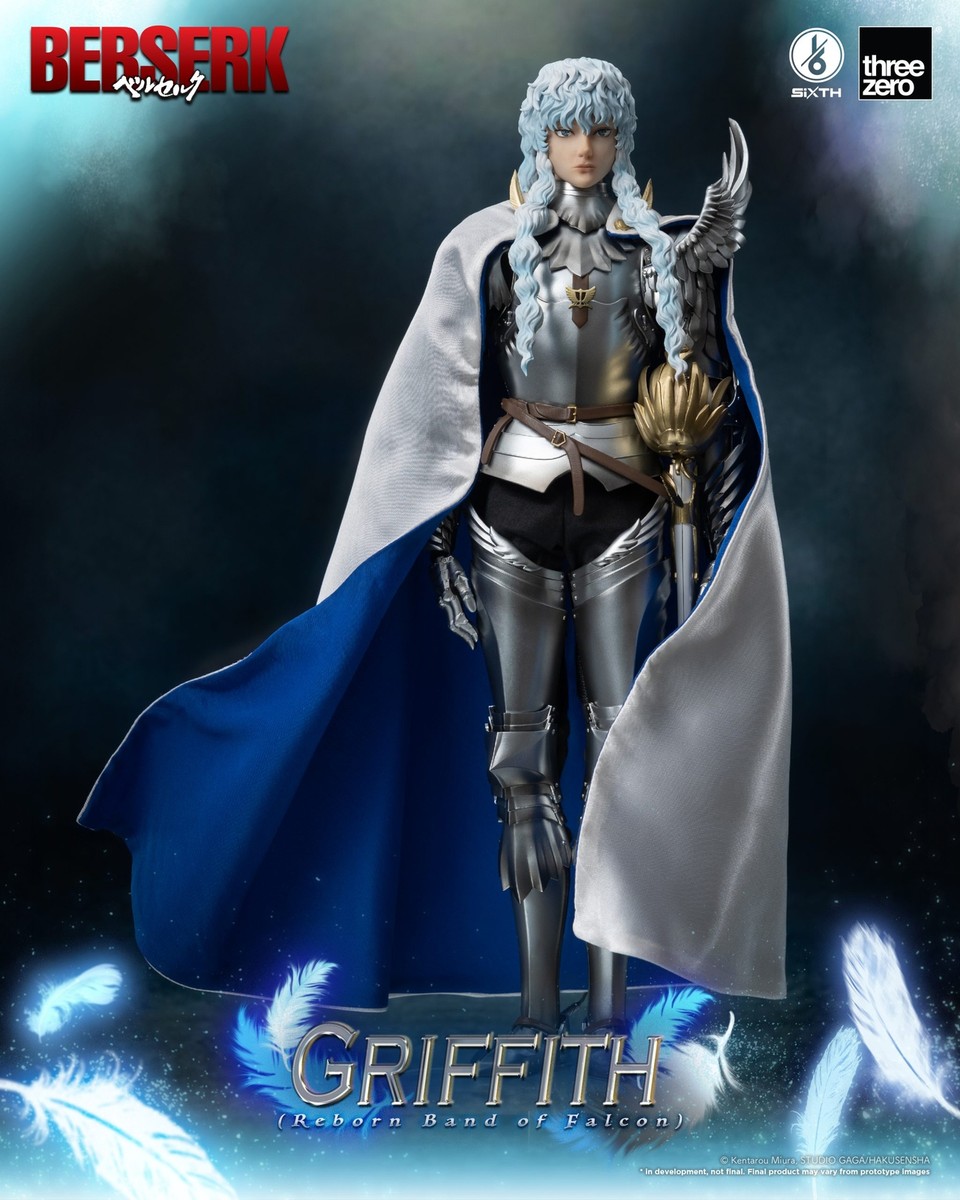 ThreeZero 1:6 BERSERK Griffith (Reborn Band of Falcon) Action